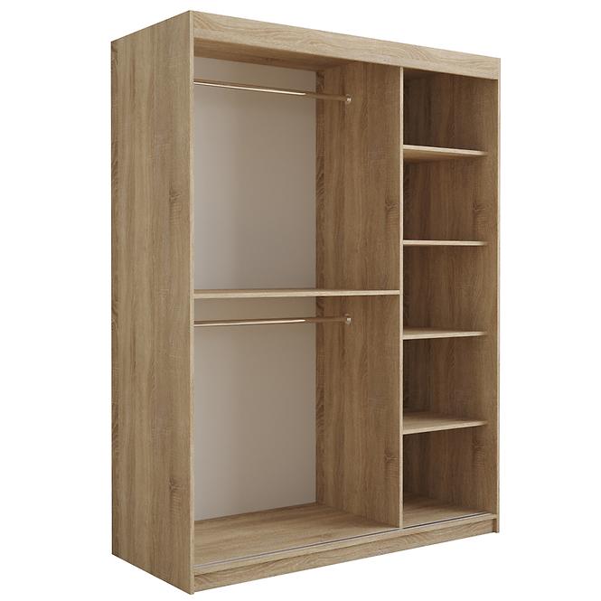 Schrank Tapi 150 Eiche Sonoma/Rosa