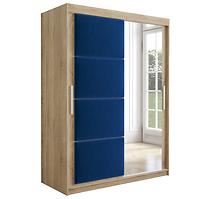 Schrank Tapi 150 Eiche Sonoma/Blau