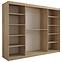 Schrank Tapi 250 Eiche Sonoma/Blau,3