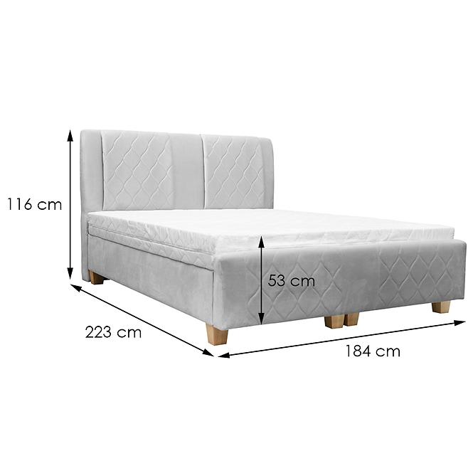 Bett India 180x200 Bluvel 03