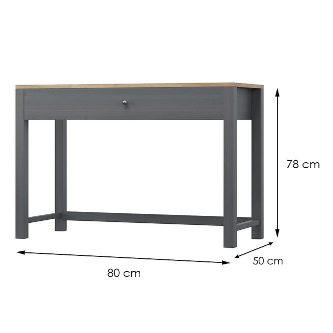 Schreibtisch Oskar 80x50x78 Grau