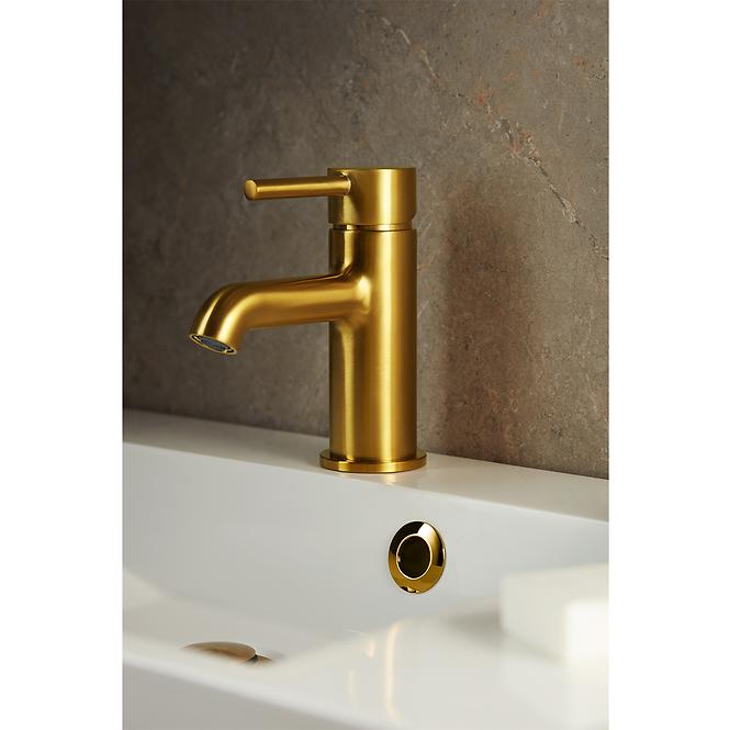 Waschbecken-Armatur Moza Gold