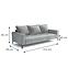 Sofa Buffalo Bluvel 03,4