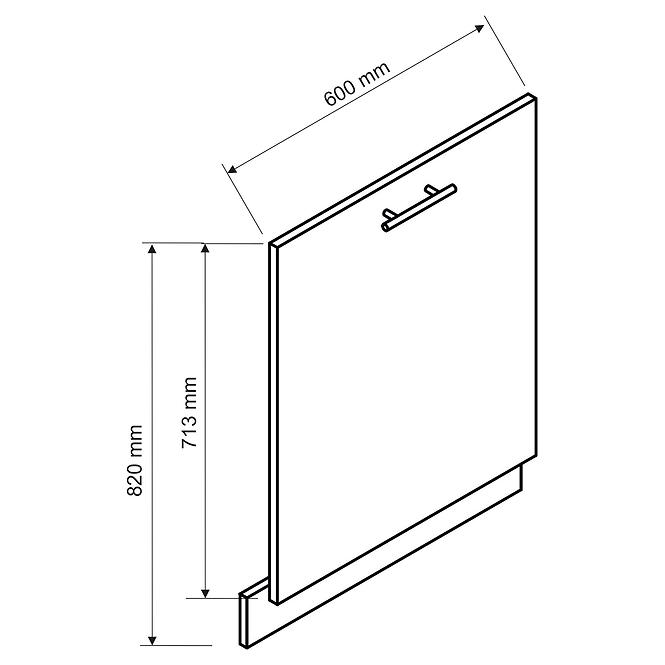 Türen für einbauspülmaschine Max 60pz weiß