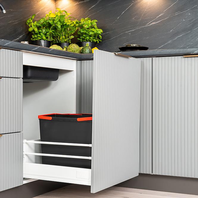 Küchenschrank Max D60 Pl Grau