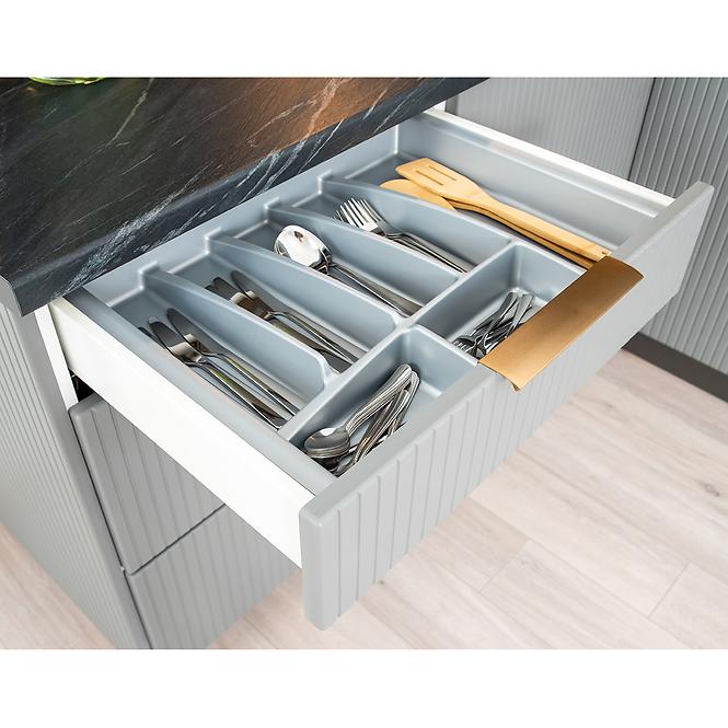 Küchenschrank Max D60 Pl Grau