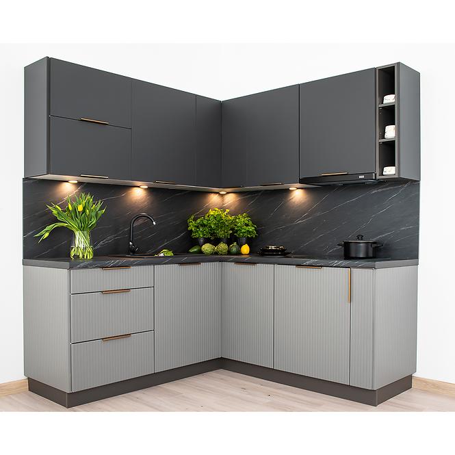 Küchenschrank Max D60 Pl Grau