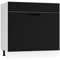 Küchenschrank Max D80zl S/1 Zasl Schwarz