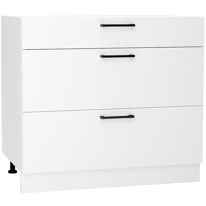 Küchenschrank Max D90pc S/3 Weiß