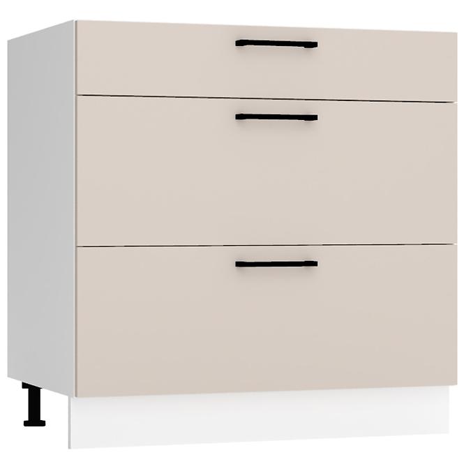 Küchenschrank Max D80s/3 Hell Beige