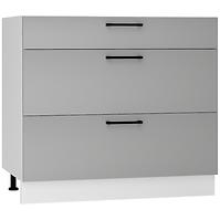 Küchenschrank Max D90pc S/3 Granit