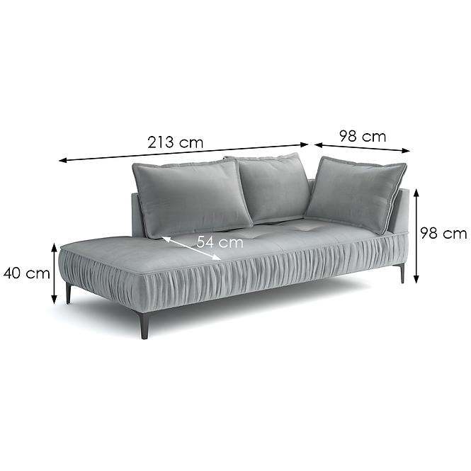 Chaiselongue Buffalo L Bluvel 03