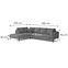 Ecksofa Marion L Monolith 85,3