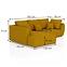 Ecksofa Bono 1 Riviera 41,6