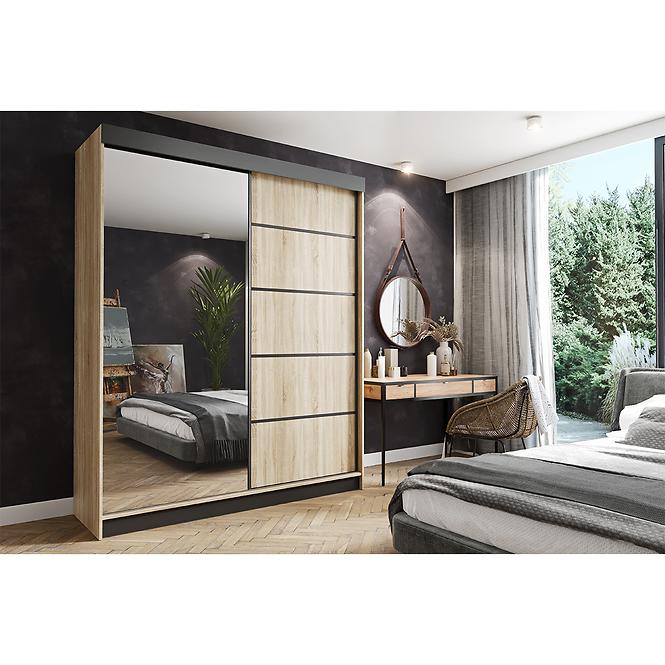 Schrank Amo 150 Eiche Sonoma