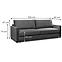 Sofa Lara Monolith 85,5