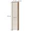 Schrank 1D Gala V1 pacific walnut/beige,2