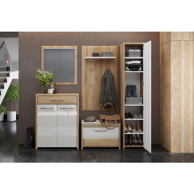 Schrank 1D Gala V1 pacific walnut/beige