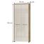 Schrank 2D Gala V2 pacific walnut/beige,2