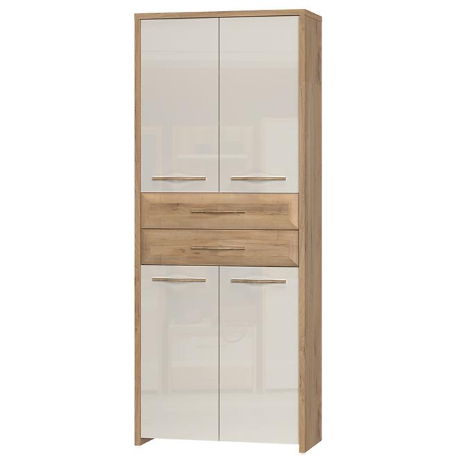 Schrank 4D2S Gala V42 pacific walnut/beige