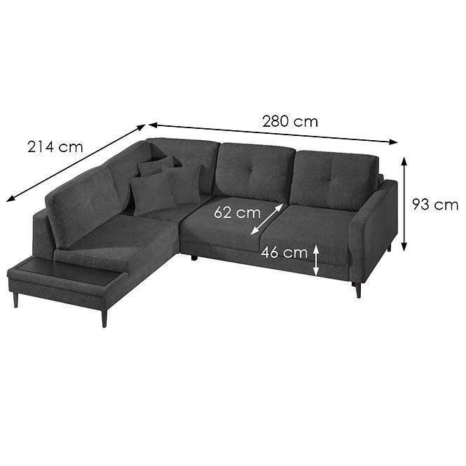 Ecksofa Costa L Cloud 91