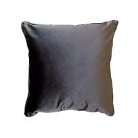 Kissen Velvet plain NL 174-43 45x45 Silber