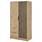 Schrank Nelly 2d artisan/schwarz