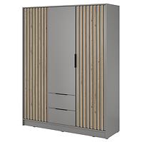 Schrank Nelly 3d grau/artisan