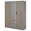 Schrank Nelly 3d grau/artisan