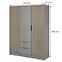 Schrank Nelly 3d grau/artisan,2