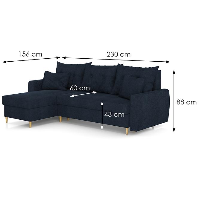 Ecksofa Romeo Kronos 9 Naturholz