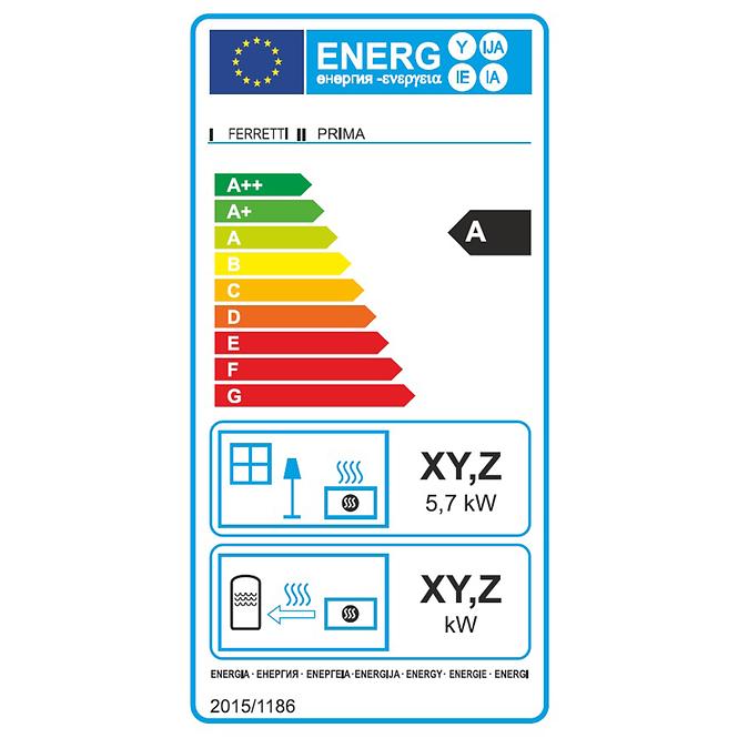 Küchenherd Prima 6 kW