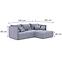 Ecksofa York Primo 88,5