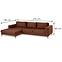 Ecksofa Brera L Element 09,8