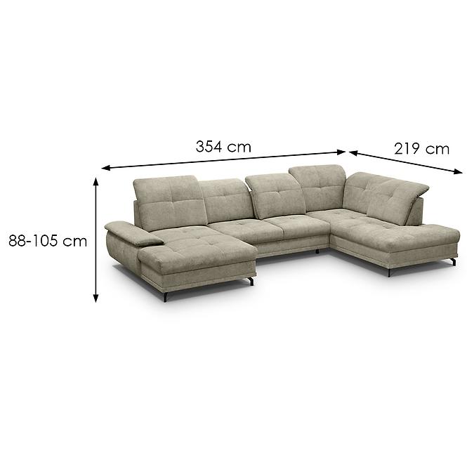 Ecksofa Bruno L Aston 2