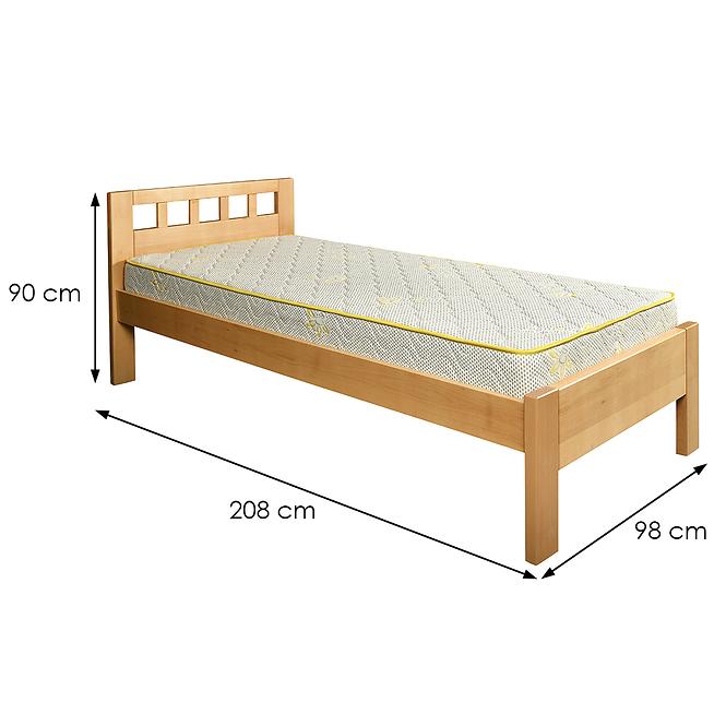 Bett aus buche Galia 200x90 natural