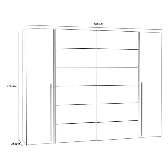 Schrank Winterbelle weiß