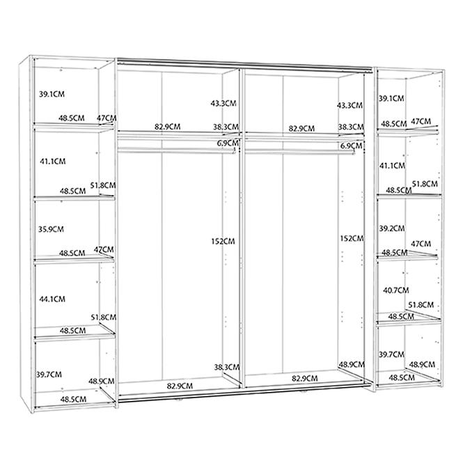 Schrank Winterbelle weiß