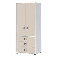 Schrank 2D3S Kiki G23-BE/KI-01 white/sand