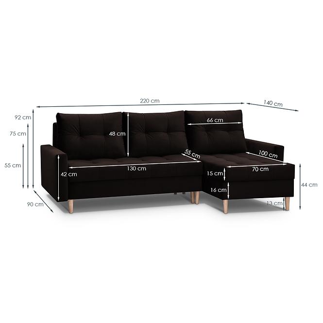 Ecksofa Scandi Kronos 6