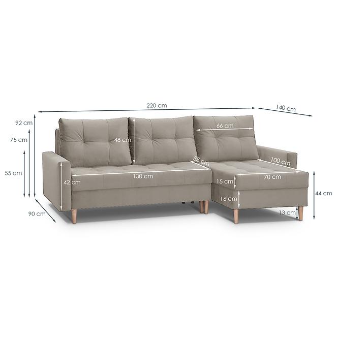 Ecksofa Scandi Paros 2