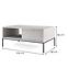 Couchtisch Nova L104 grau,2