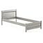 Bett aus kiefernholz LK125–100x200 grey