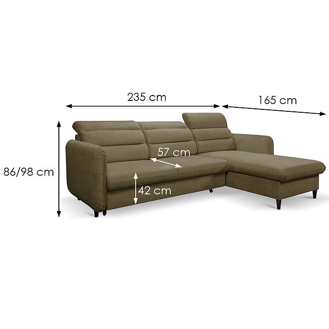 Ecksofa Samos P Vogue 10