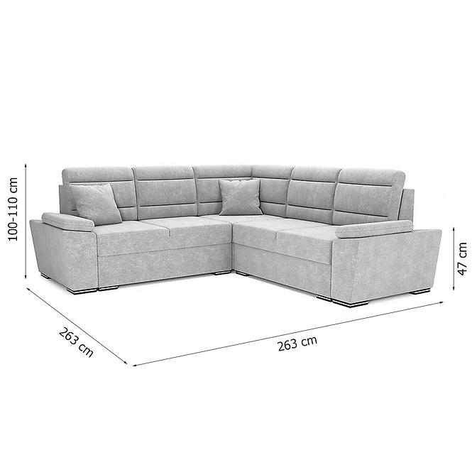 Ecksofa Savio alfa 17