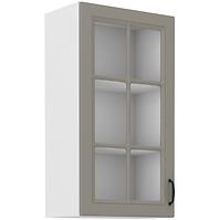 Küchenschrank Stilo claygrey/weiß 40GS-90 1F