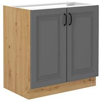 Küchenschrank Stilo dustgrey/artisan 80ZL 2F BB