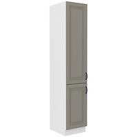 Küchenschrank Stilo claygrey/weiß 40DK-210 2F