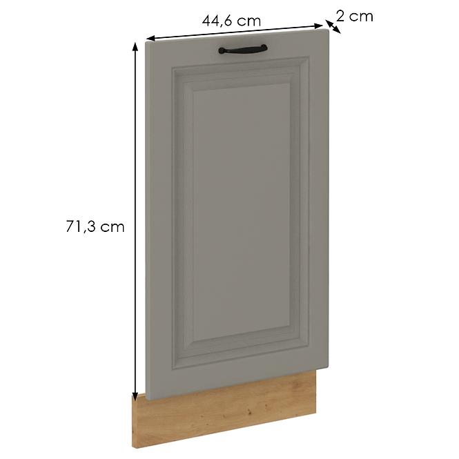 Türen für Einbauspülmaschine Küchenschrank Stilo claygrey/artisan 713x446