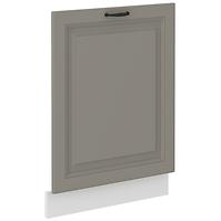 Türen für Einbauspülmaschine Küchenschrank Stilo claygrey/weiß 713x596